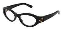 Eyeglasses frame Gucci Woman GG1405O001-BLACK-BLACK-TRANSPARENT51 - GG1405O001-BLACK-BLACK-TRANSPARENT51
